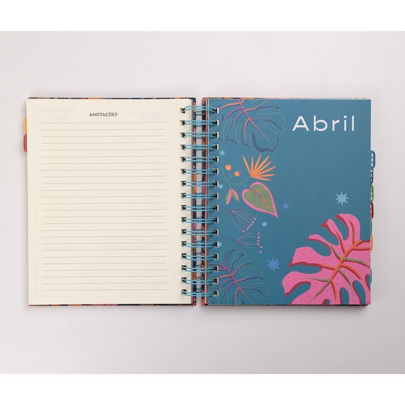 Planner Estampa Beija Flor