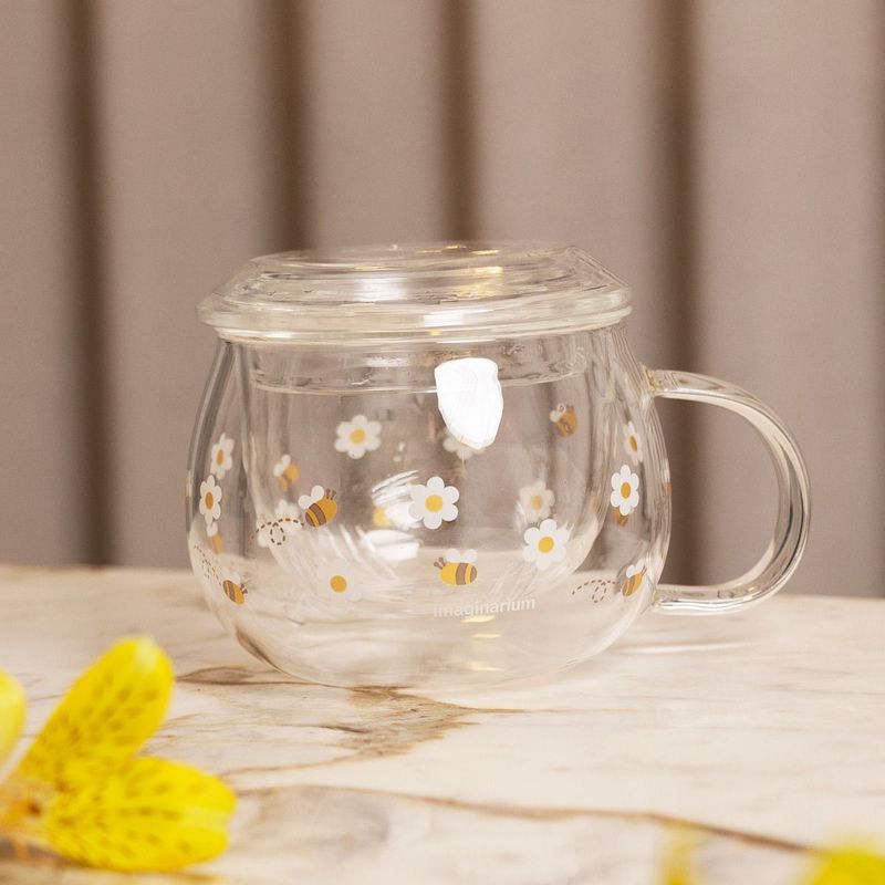 Caneca Com Infusor Abelhas