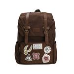 Mochila Hp Velcro Patches Marrom