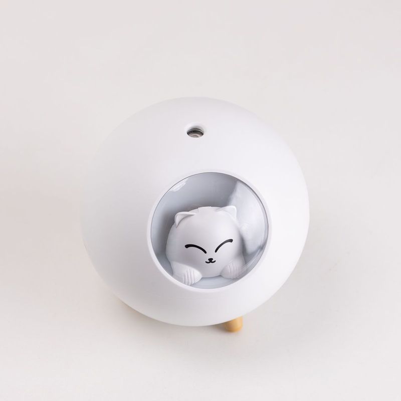 Umidificador Gatinho Sorridente