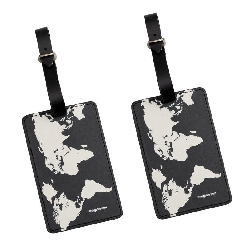 Porta Passaporte e Tags de Mala Mapa