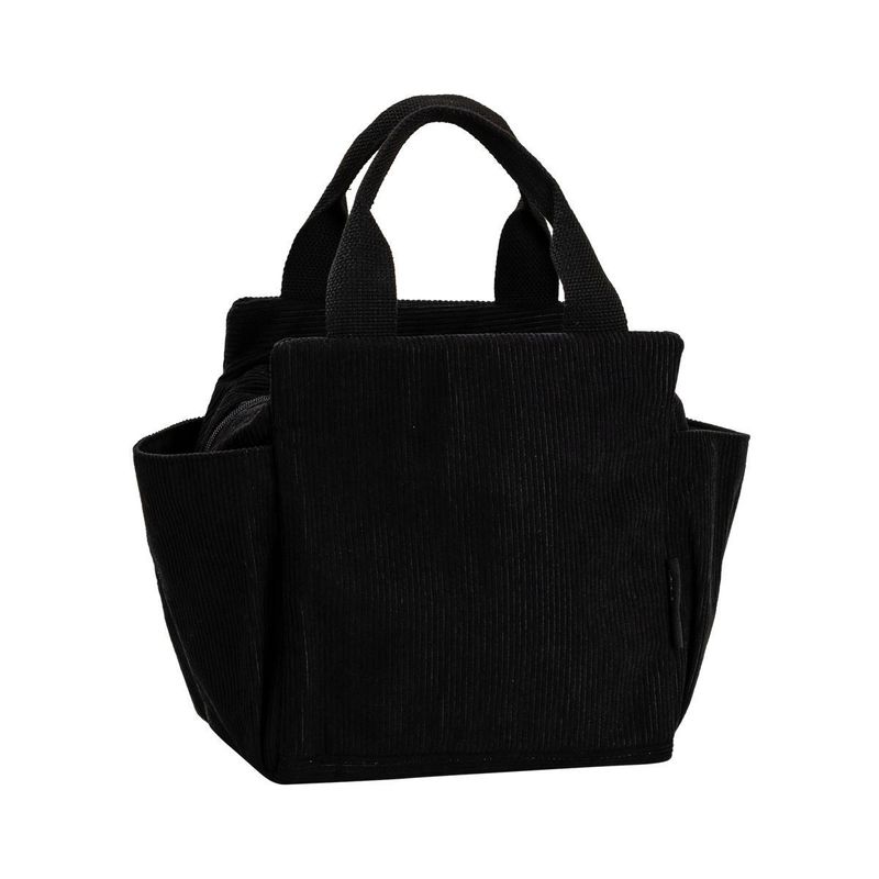 Bolsa Térmica Cotelê Preto