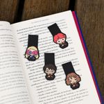 Kit Marcadores de Livro Harry Potter Personagens