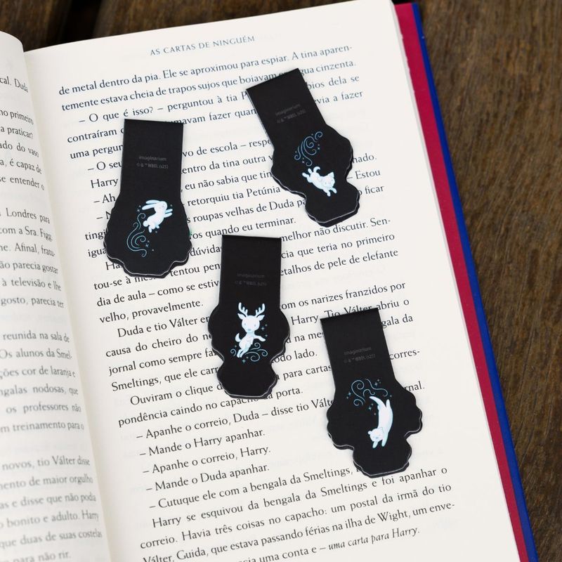 Kit Marcadores de Livro Harry Potter Personagens