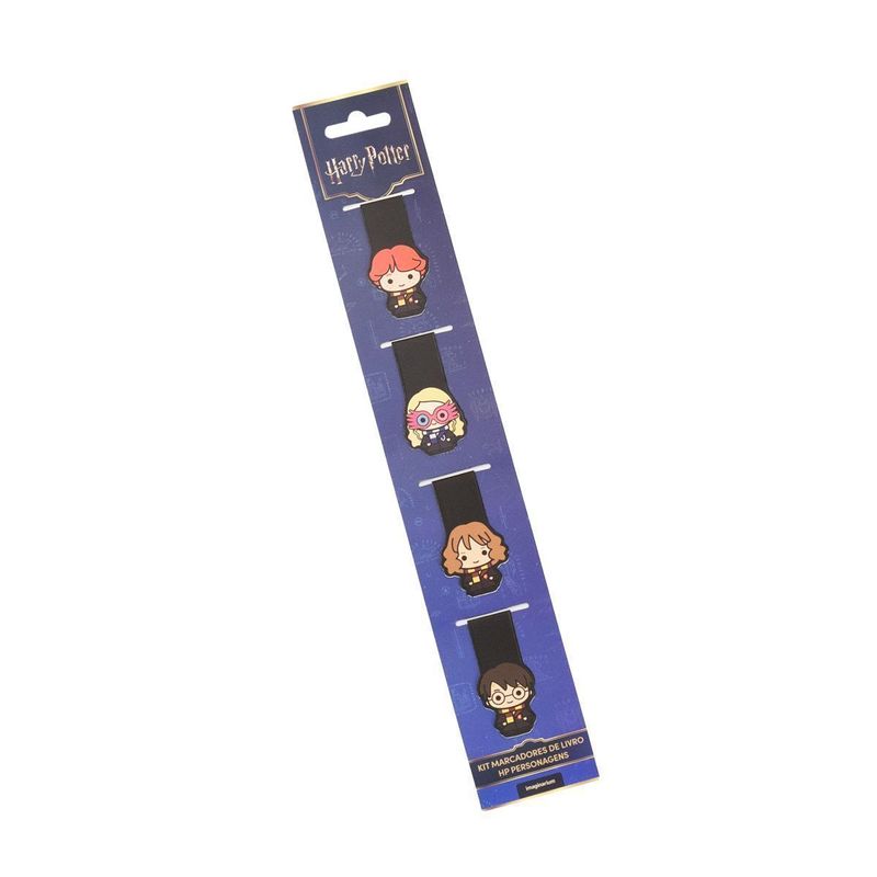 Kit Marcadores de Livro Harry Potter Personagens