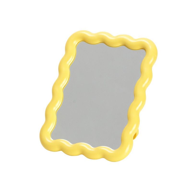 Espelho de Mesa Ondas Amarelo