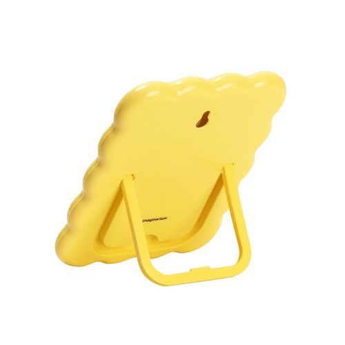 Espelho de Mesa Ondas Amarelo