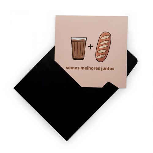 Cartão Amigo Somos Melhores Juntos