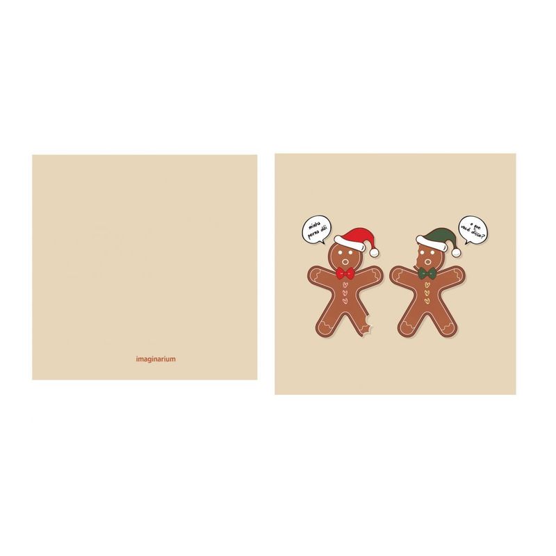 Cartão Natal Biscoitos de Natal