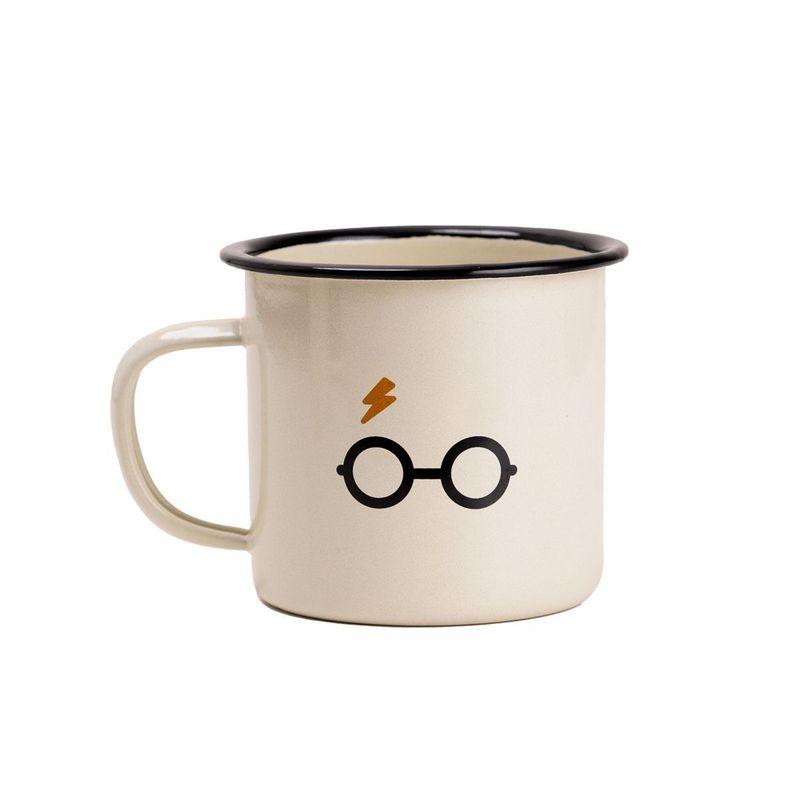 Caneca Esmaltada Harry Potter HP Óculos