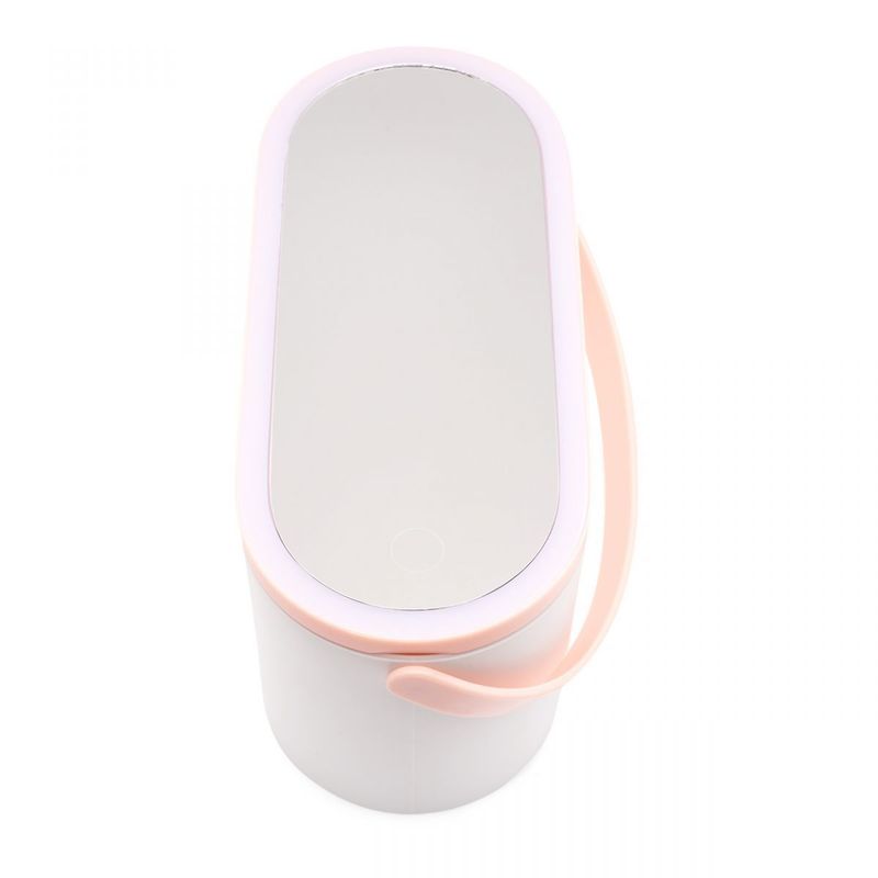 Porta Bijoux com Espelho Led Me Aguarde