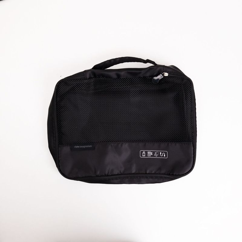 Kit Organizador de Mala Preto