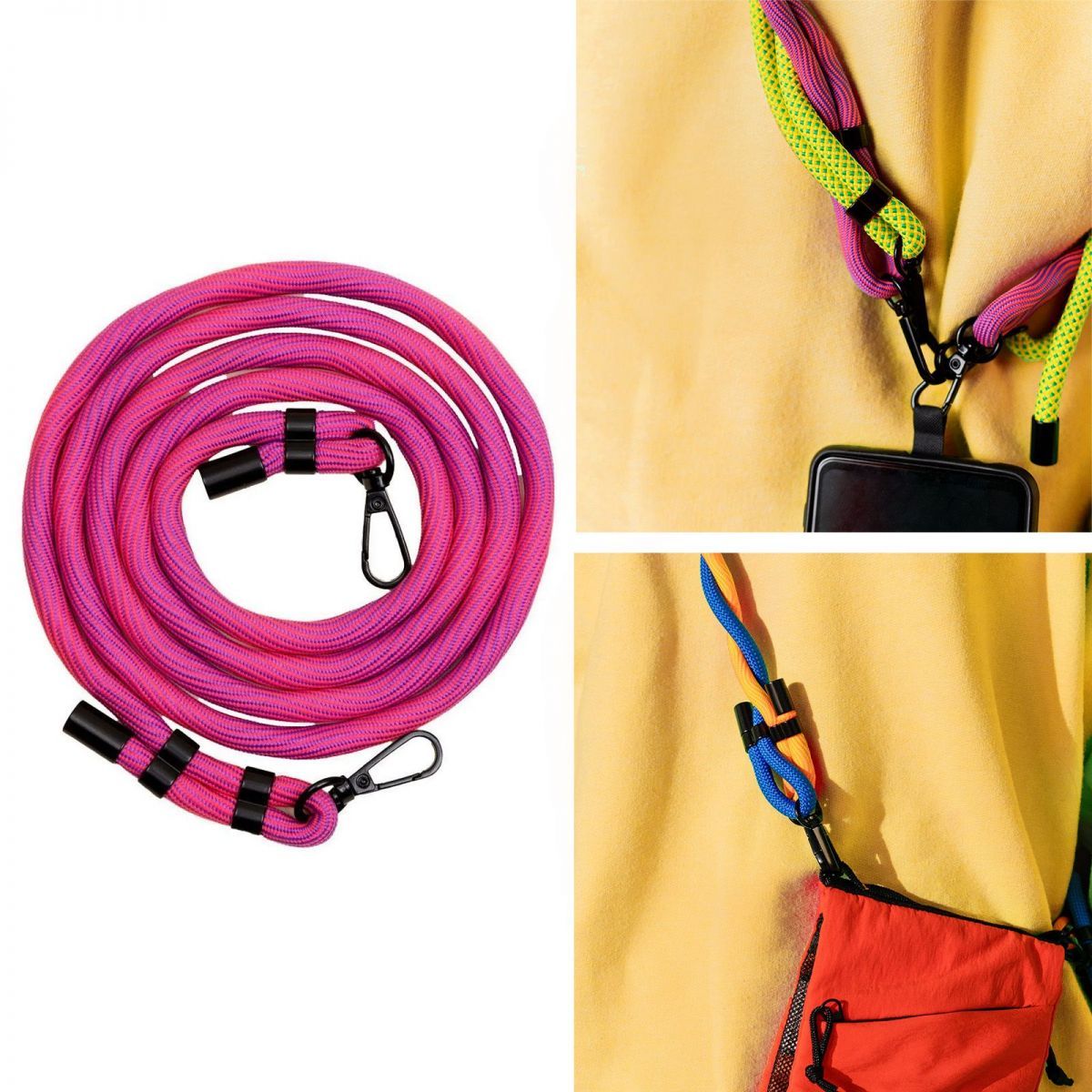 Encontraproduto.com.br - Cordinha Rosa Ondas Roxo Mandm