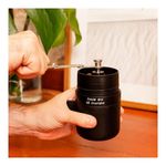 Copo Moedor De Café Preto Hoje Tô Moído