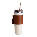 Copo Térmico Com Canudo HP Hogwarts