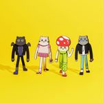 Luminária De Leitura Morceguito Style