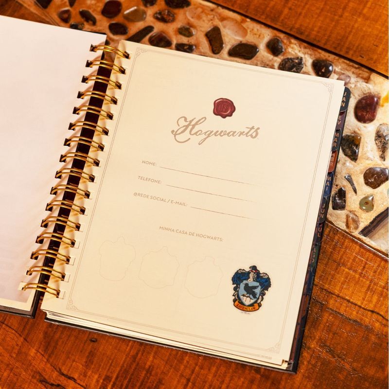 Planner Permanente Imãs Hp Hogwarts