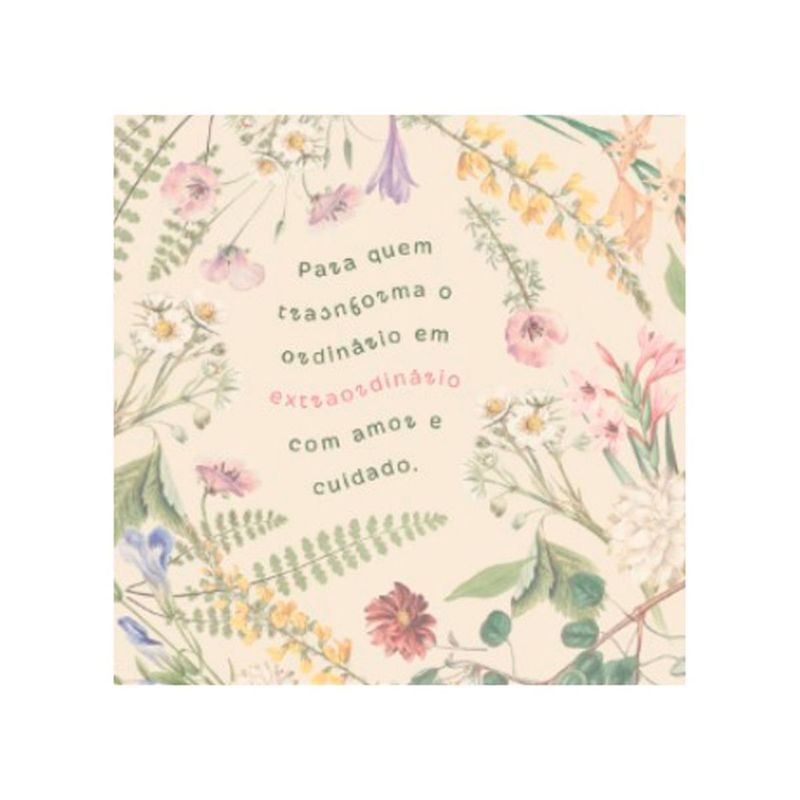 Cartão Pop Up Botânica Florescer