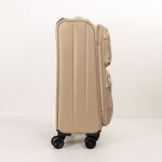 Mala De Viagem Bolsos Clara e Dourada