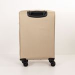 Mala De Viagem Bolsos Clara e Dourada