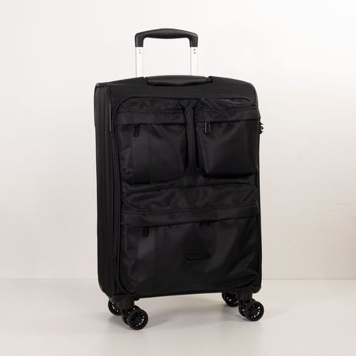 Mala De Viagem Bolsos Preta