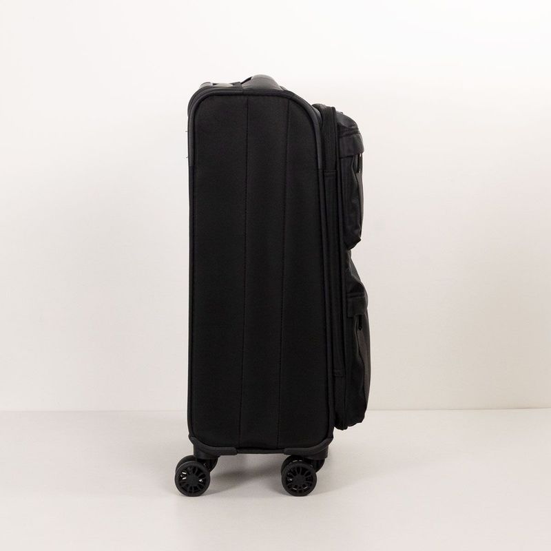 Mala De Viagem Bolsos Preta