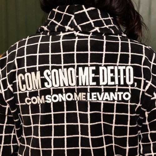 Roupão Quadriculado Com Sono Me Deito