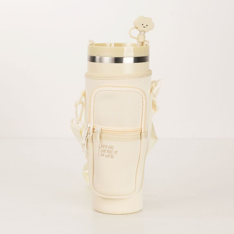 Copo Térmico Com Canudo e Case 24 Horas