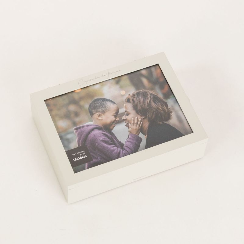 Porta-Retrato Caixa Cápsula Do Tempo