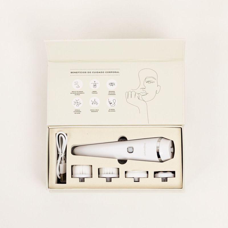 Massageador Multifuncional Dourado