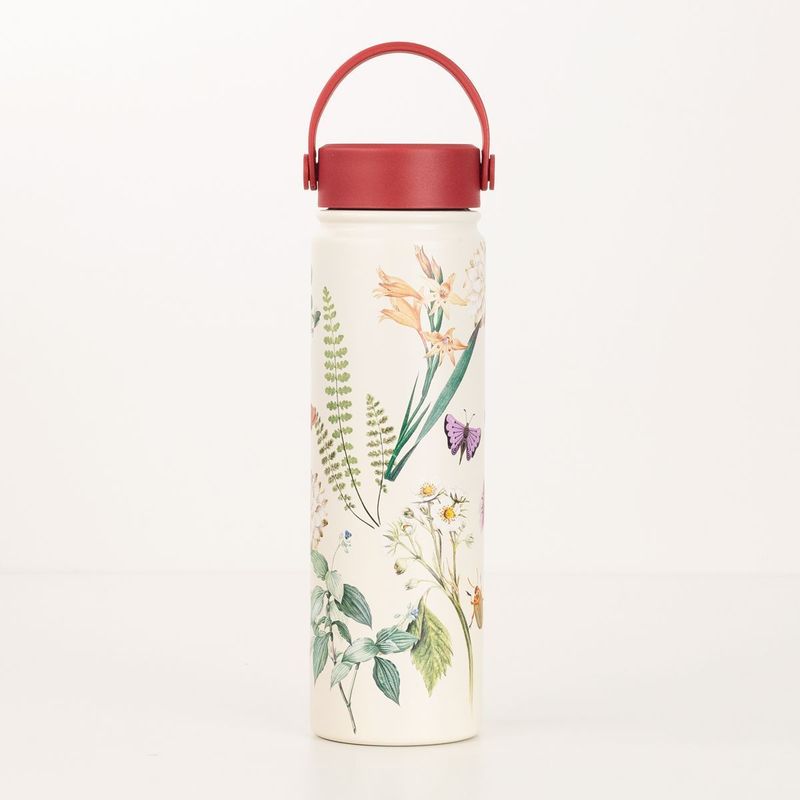 Garrafa Térmica Com Alça Botânica