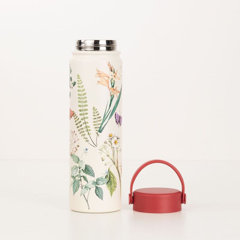 Garrafa Térmica Com Alça Botânica