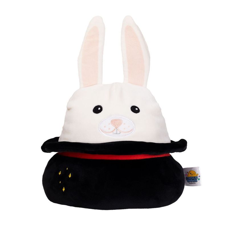 Pelúcia 2 Em 1 Coelho e Cartola