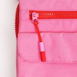 Bolsinha Crossbody Rosa e Vermelha
