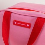 Bolsa Térmica Midi Rosa e Vermelha