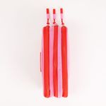 Estojo Bolsos Rosa e Vermelha