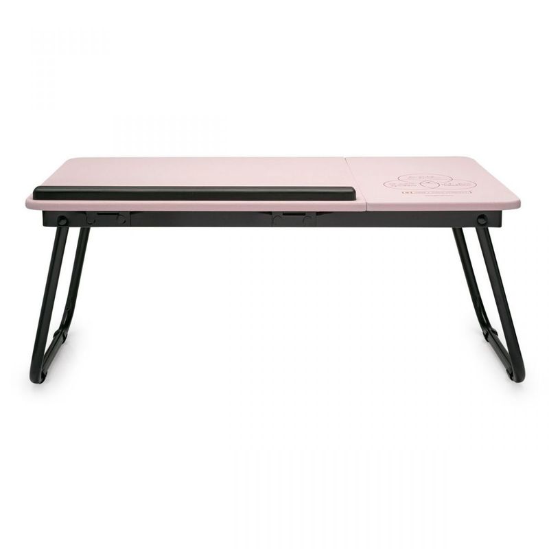 Bandeja Laptop Dobrável Rosa