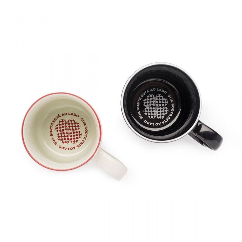 Conjunto de Canecas Coração Sorte