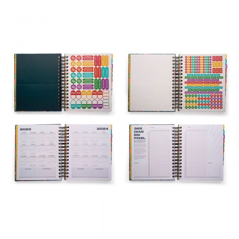 Planner Estampa Deixa Fluir