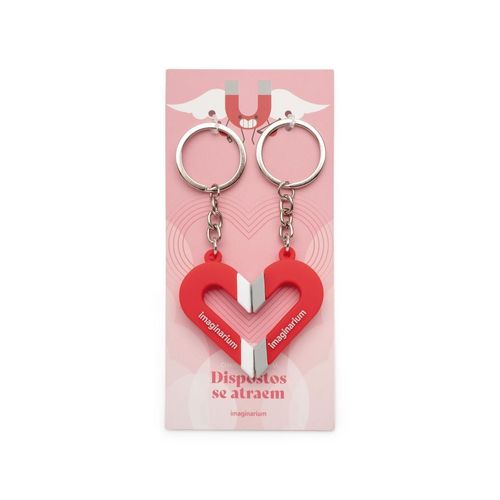 Chaveiros Com Ima Dispostos Se Atraem