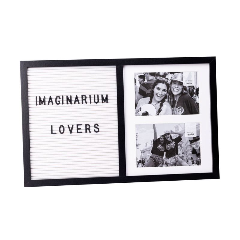 Porta-Retrato Painel de Fotos Dupla Imbatível