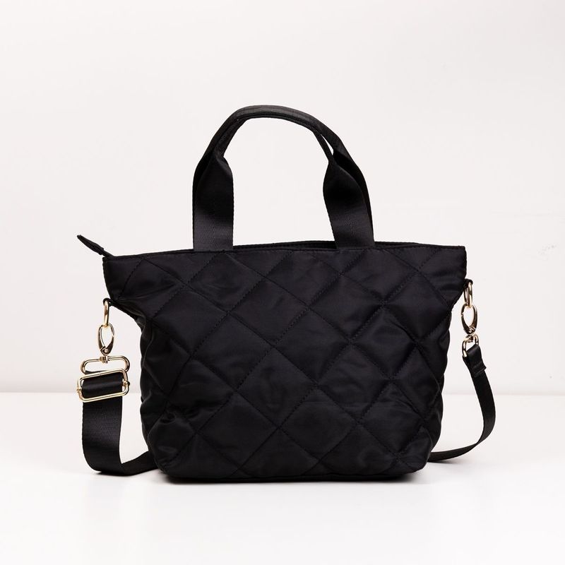 Bolsa Tote Matelassê Preta
