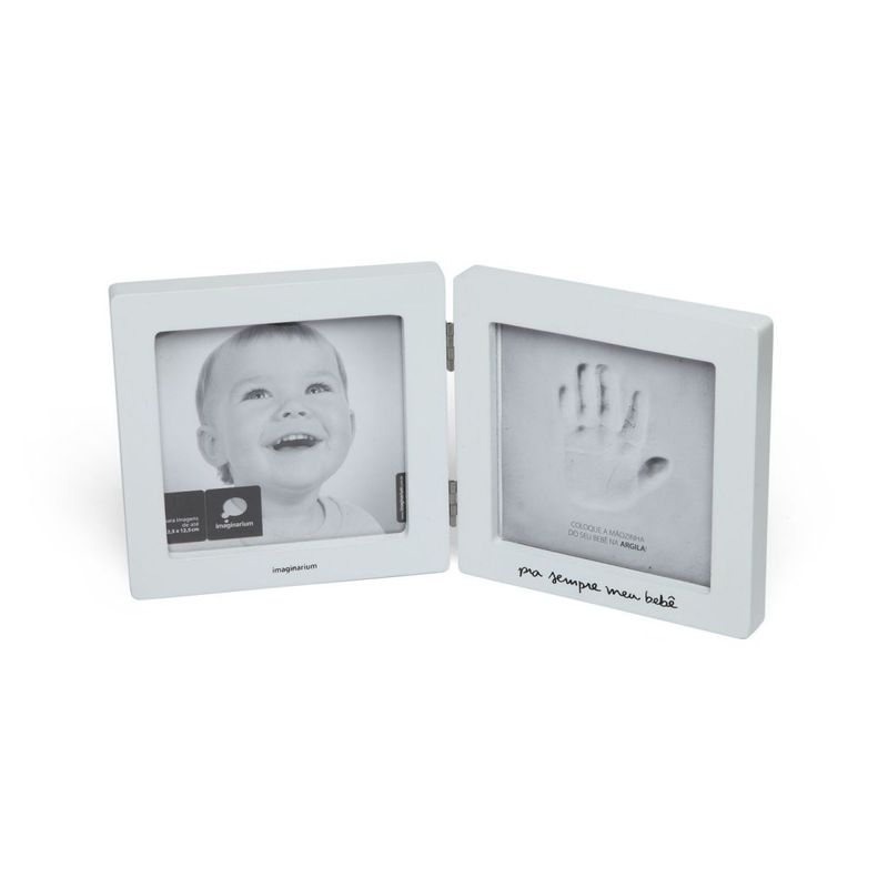 Porta-Retrato 12X12 Registro Mão de Bebê