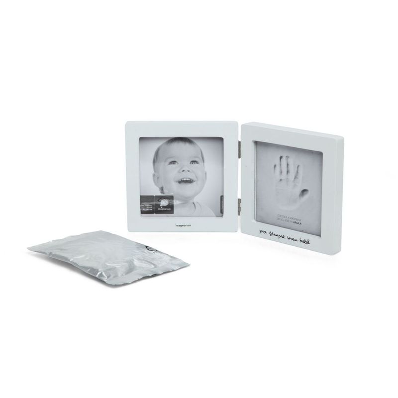 Porta-Retrato 12X12 Registro Mão de Bebê
