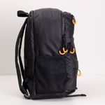 Mochila Emborrachada Bolsos Preto