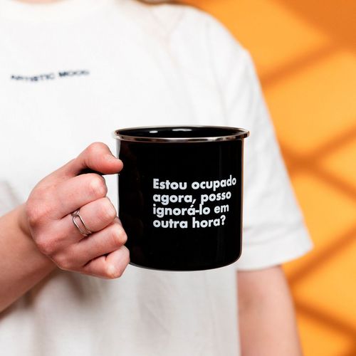 Caneca Amarguinhos Estou Ocupado Agora
