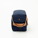 Necessaire Canvas Marinho e Marrom