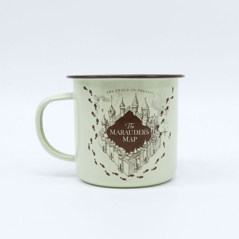 Caneca Esmaltada Harry Potter Mapa Do Maroto