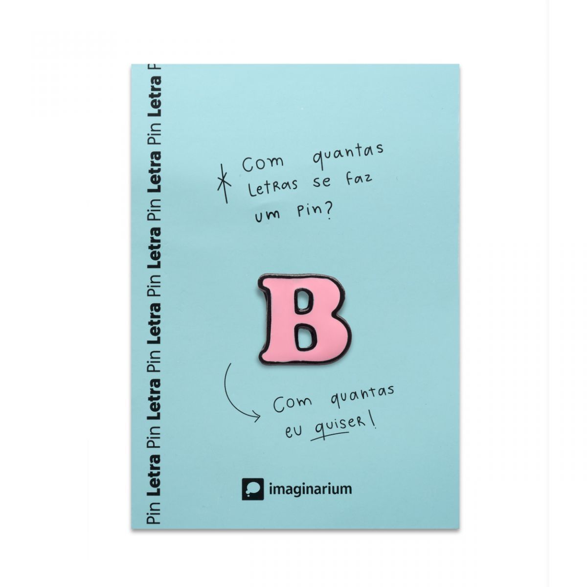 Encontraproduto.com.br - Pin Letra B