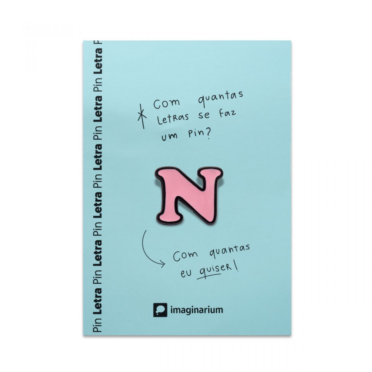 Encontraproduto.com.br - Pin Letra N